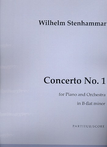Concerto B flat minor no.1 op.1  for piano and orchestra  score