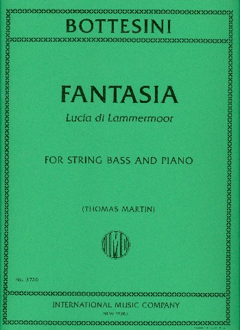 Fantasia Lucia di Lammermoor  for string bass and piano  