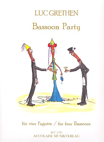 Bassoon Party  für 4 Fagotte  Partitur und Stimmen