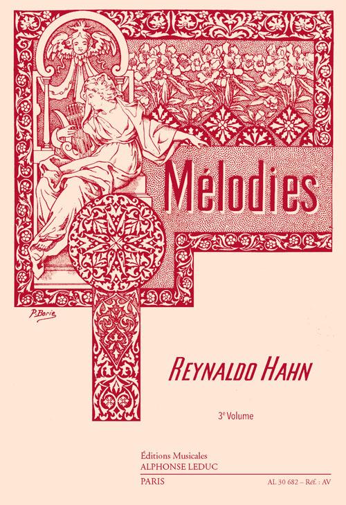 Mélodies vol.3  pour chant et piano (fr)  