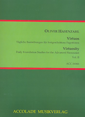 Virtuos Band 2  für Fagott  