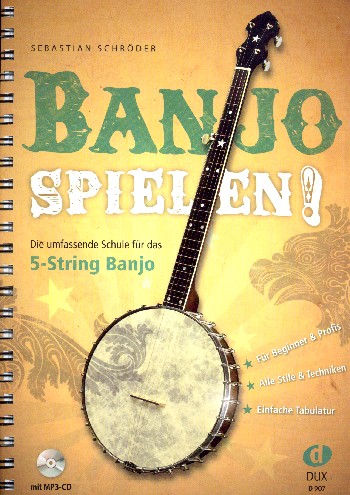 Sebastian Schröder - Banjo spielen (+MP3-CD)