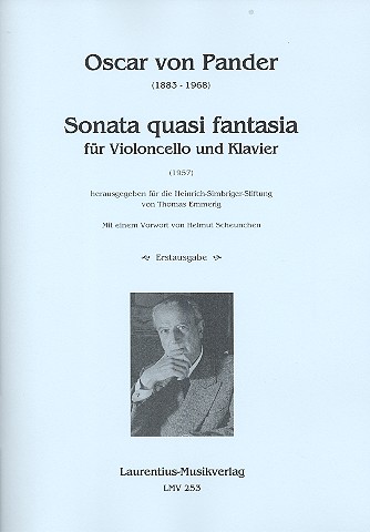 Sonata quasi fantasia  für Violoncello und Klavier  
