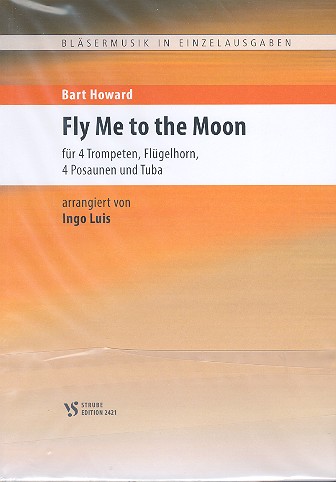 Fly me to the Moon (In other Words)  für 4 Trompeten, Flügelhorn, 4 Posaunen und Tuba  Partitur und Stimmen