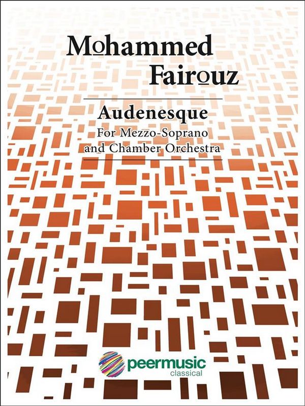 Audenesque  for mezzo soprano and chamber orchestra  score