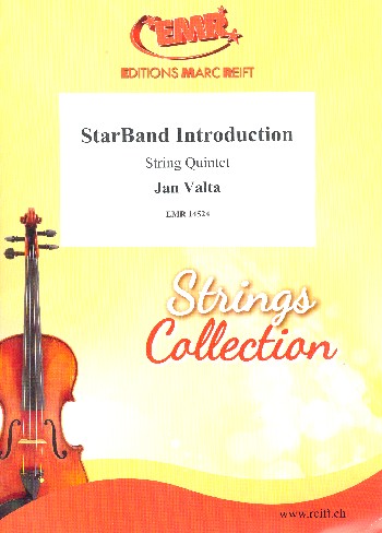 StarBand Introduction&nbsp;&nbsp;für 2 Violinen, Viola, Violoncello und Kontrabass (Drums ad lib)&nbsp;&nbsp;Partitur und Stimmen