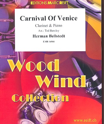 Carnival of Venice&nbsp;&nbsp;for clarinet and piano&nbsp;&nbsp;