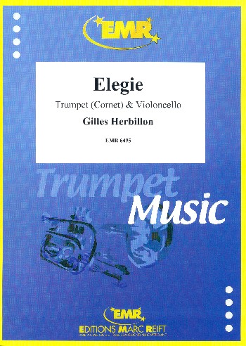 Elegie&nbsp;&nbsp;for trumpet (cornet) and violoncello&nbsp;&nbsp;score and parts