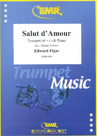Salut d'amour&nbsp;&nbsp;for trumpet and piano&nbsp;&nbsp;