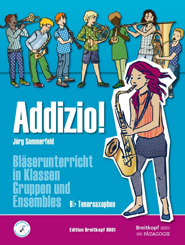 Addizio  für Bläserklasse (Blasorchester)  Tenorsaxophon
