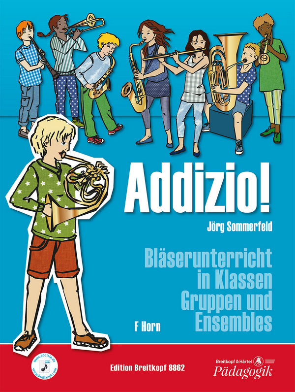Addizio  für Bläserklasse (Blasorchester)  Horn in F