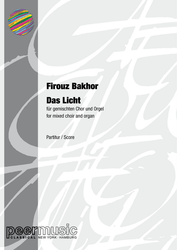 Das Licht  für gem Chor und Orgel  Partitur