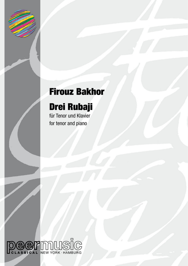 3 Rubaji  für Gesang und Klavier  