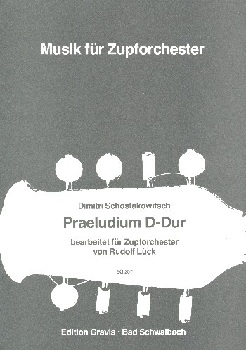 Präludium aus op.87  für Zupforchester  Partitur