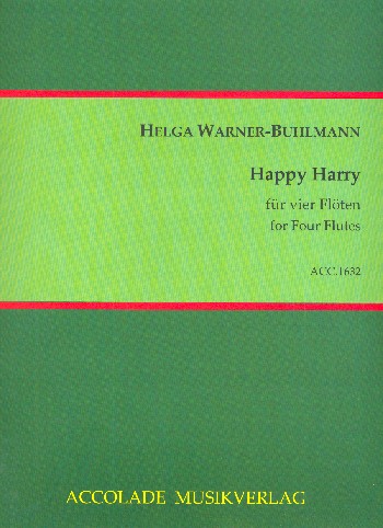 Happy Harry  für 4 Flöten  Partitur und Stimmen
