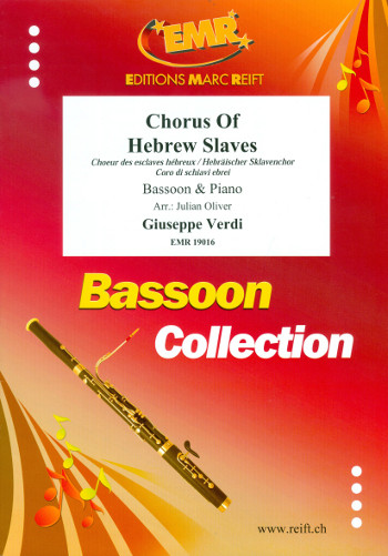 Chorus of Hebrew Slaves&nbsp;&nbsp;for basson and piano&nbsp;&nbsp;