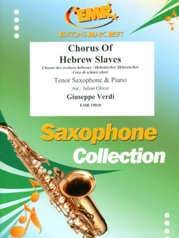 Chorus of Hebrew Slaves&nbsp;&nbsp;for tenor saxophone and piano&nbsp;&nbsp;