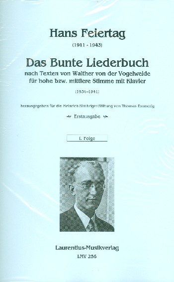Das bunte Liederbuch Band 1-4  für Gesang (hoch/mittel) und Klavier  Partitur