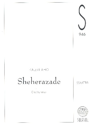 Sheherazade  for mixed chorus a cappella  score