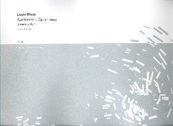 Symphony in E Major no.1 op.17&nbsp;&nbsp;for orchestra&nbsp;&nbsp;score