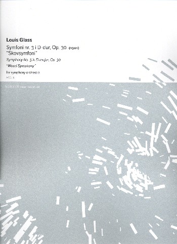 Symphony in D Major no.3 op.30&nbsp;&nbsp;for orchestra&nbsp;&nbsp;score