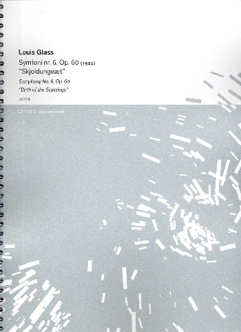 Symphony no.6 op.60&nbsp;&nbsp;for orchestra&nbsp;&nbsp;score