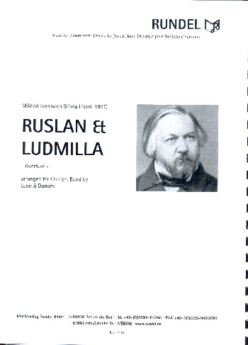 Ouvertüre zu Ruslan und Ludmilla  für Blasorchester  Partitur und Stimmen
