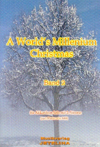 A World's Millenium Christmas Band 2  für 1-2 Akkordeons  Spielpartitur (Akkordeon und Klavier)