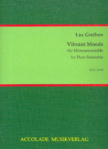 Vibrant Moods  für 10 Flöten (Ensemble)  Partitur und Stimmen