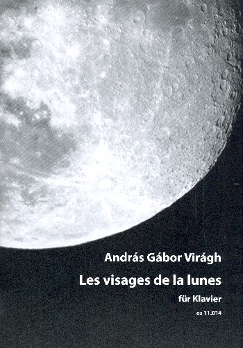 Les visages de la lune  für Klavier  