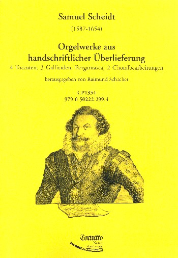 Orgelwerke aus handschriftlicher Überlieferung&nbsp;&nbsp;&nbsp;&nbsp;