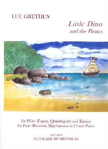 Little Dino and the Pirates  für Flöte (Fagott/Quintfagott) und Klavier  