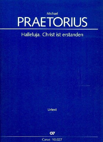 Halleluja Christ ist erstanden  für gem Chor und Bc (Instrumente ad lib)  Partitur (dt)