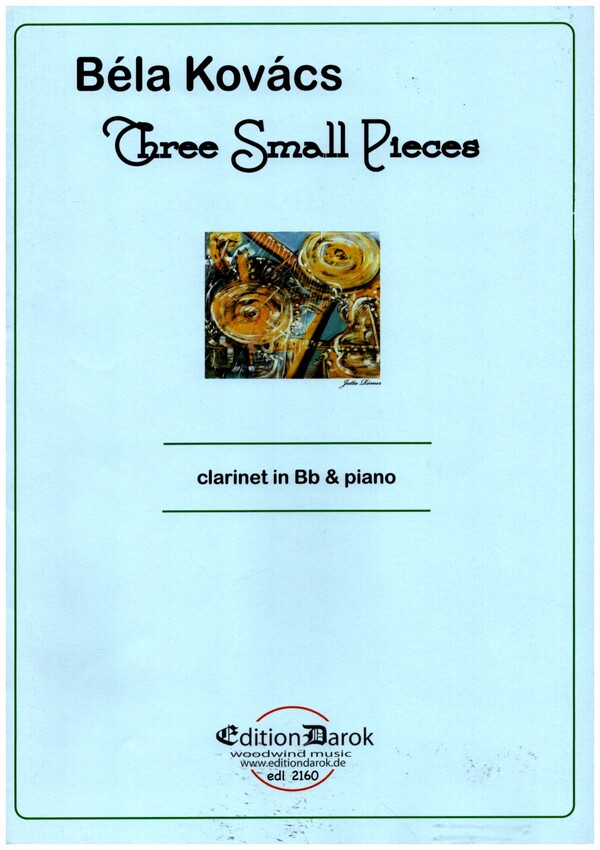 3 small Pieces  for clarinet and piano  