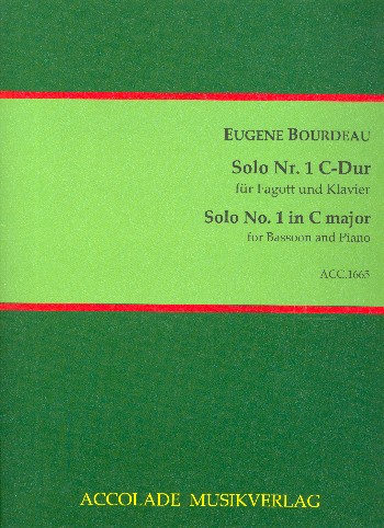 Solo C-Dur Nr.1  für Fagott und Klavier  