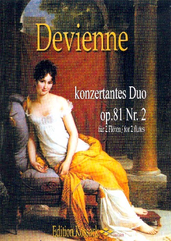 Konzertantes Duo op.81,2  für 2 Flöten  Partitur und Stimmen