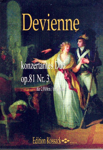 Konzertantes Duo op.81,3  für 2 Flöten  Partitur und Stimmen