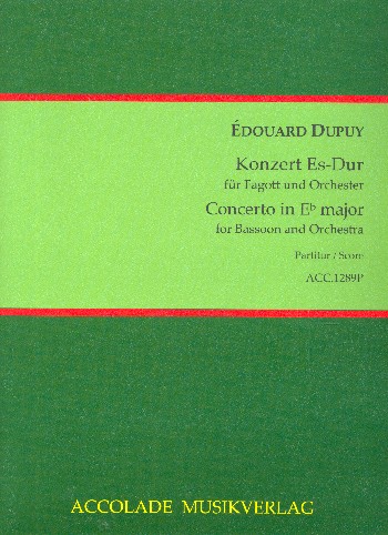 Konzert Es-Dur  für Fagott und Orchester  Partitur