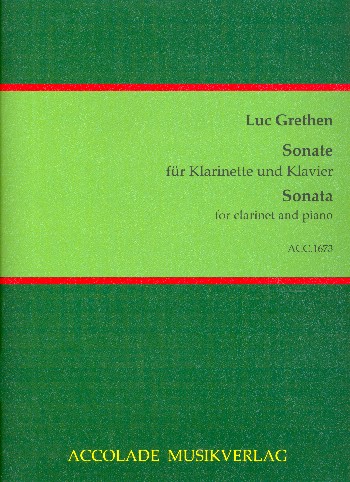 Sonate  für Klarinette und Klavier  