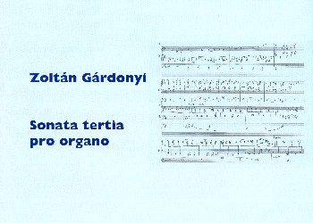 Sonata tertia  für Orgel  