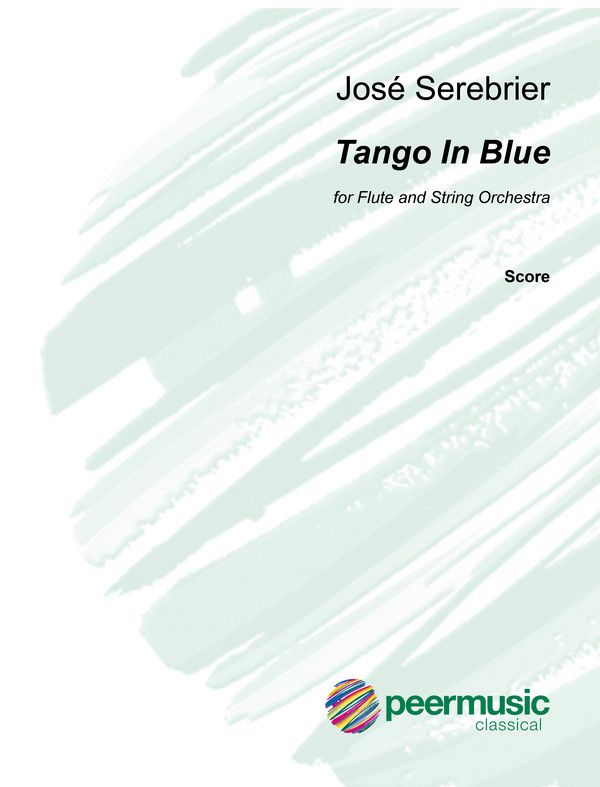 Tango in Blue  for flute and string orchestra  score