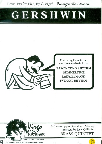 Four Hits for Five, By George! vol.1&nbsp;&nbsp;for 2 trumpets, horn in F, trombone and tuba&nbsp;&nbsp;score and parts