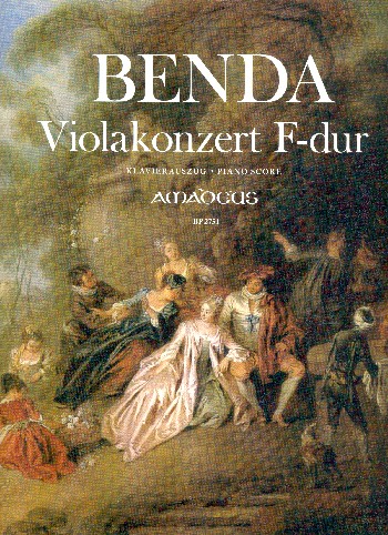 Konzert F-Dur &nbsp;&nbsp;für Viola und Orchester&nbsp;&nbsp;Klavierauszug
