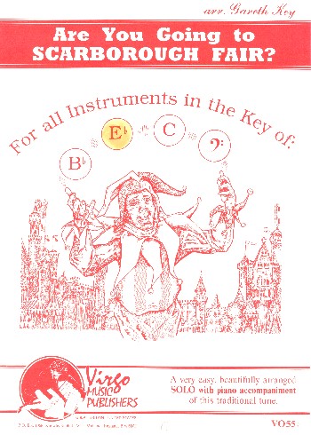 Are You going to Scarborough Fair  for Eb instrument and piano  