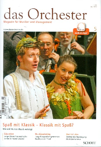 Das Orchester Mai 2017&nbsp;&nbsp;Spass mit Klassik - Klassik mit Spass&nbsp;&nbsp;