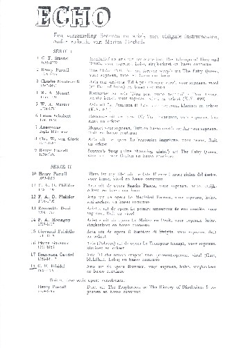 Chi t'intende  für Sopran, Oboe und Klavier  