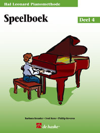 Hal Leonard Pianomethode vol.4 - speelboek&nbsp;&nbsp;voor piano (nl)&nbsp;&nbsp;
