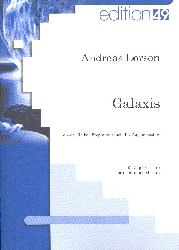 Galaxis  für Zupforchester  Partitur