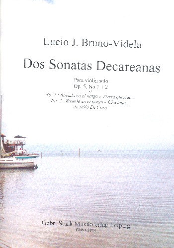 2 Sonatas decareanas op.5  für Violine  
