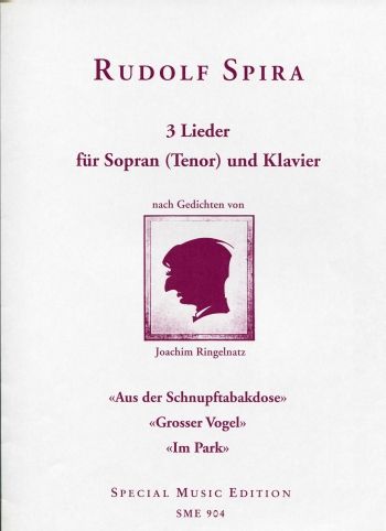 Joachim Ringelnatz-Lieder  für Sopran (Tenor) und Klavier  
